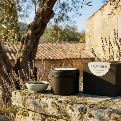 bougie parfumée "senteur du sud"