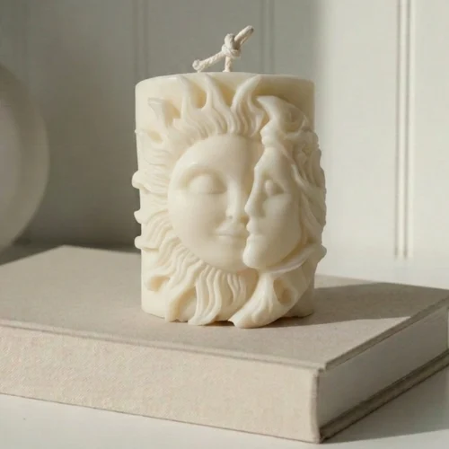 bougie soleil/nuit