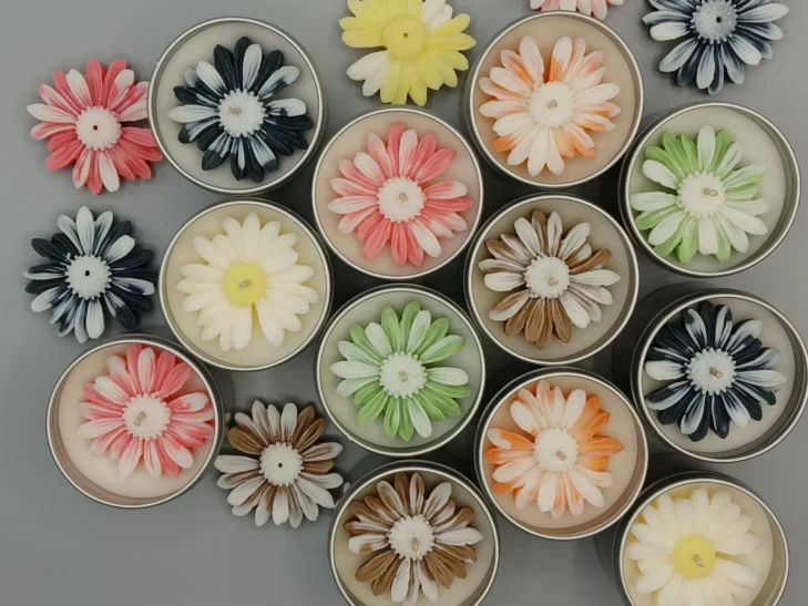 bougies parfumees marguerites edithfaitdesbougies